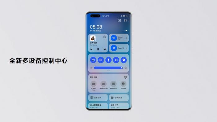 鴻蒙手機(jī)界面。供圖