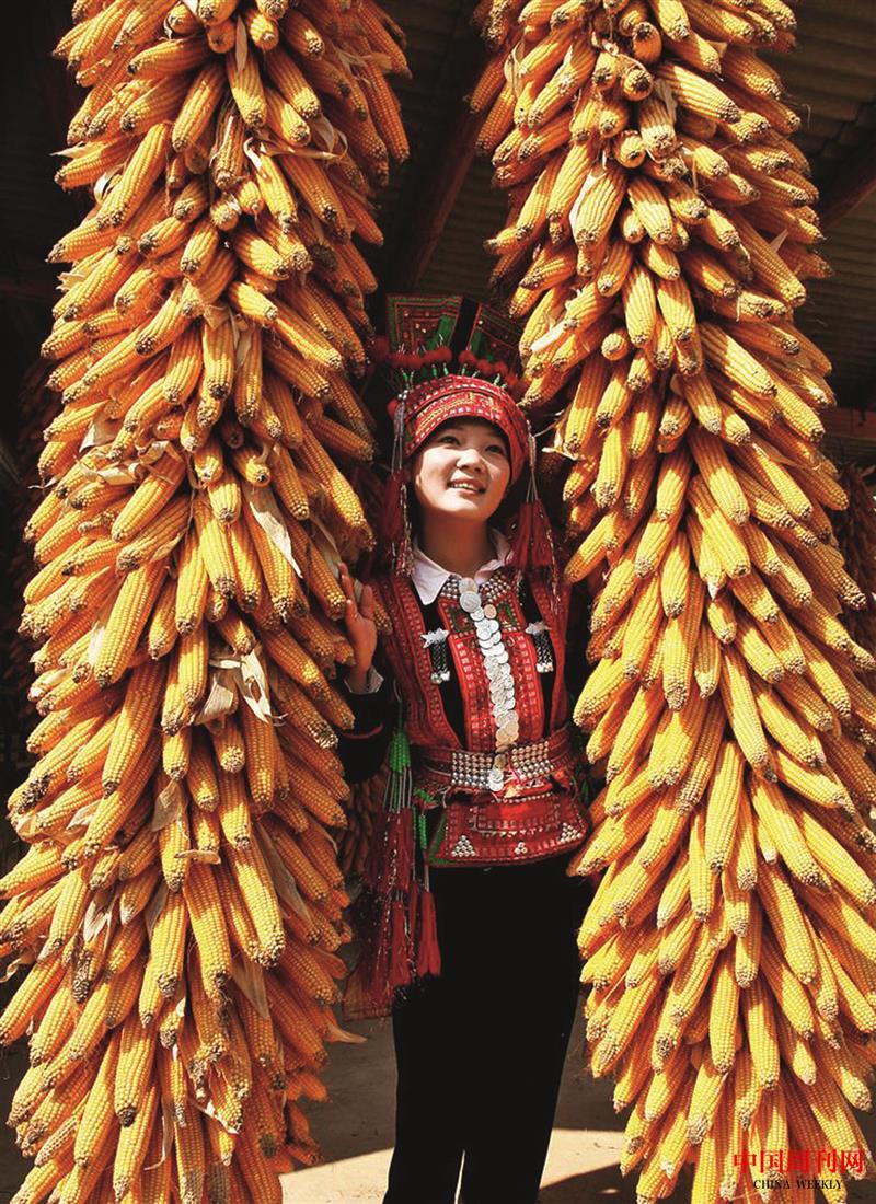 花腰彝農(nóng)家姑娘.JPG