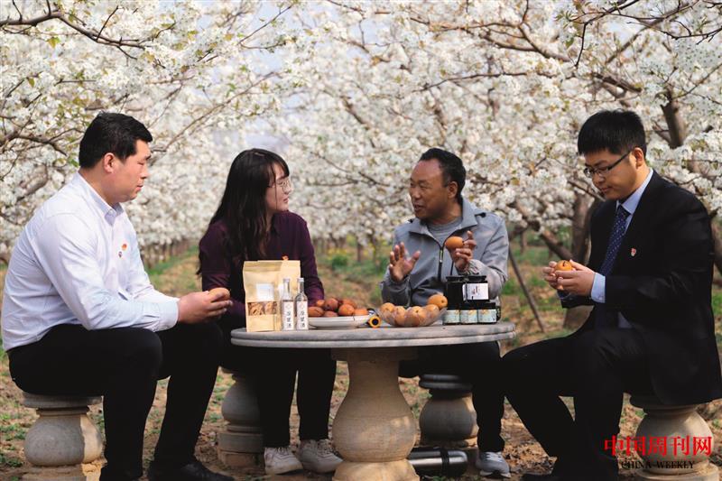 2020年云上梨花節(jié)直播 麻耀東 供圖.jpg 2020年云上梨花節(jié)直播 麻耀東 供圖.jpg