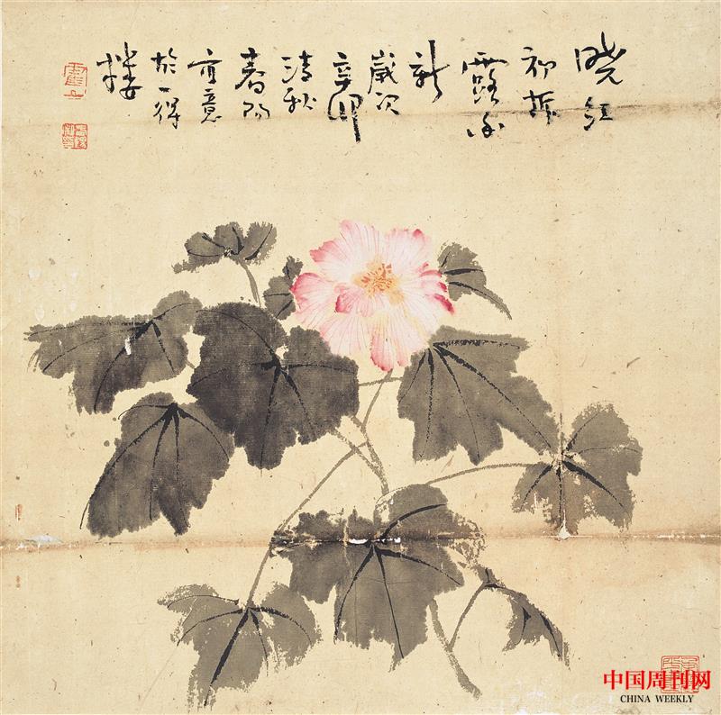 2011年 曉紅初折露香新54X54.jpg 2011年 曉紅初折露香新54X54.jpg