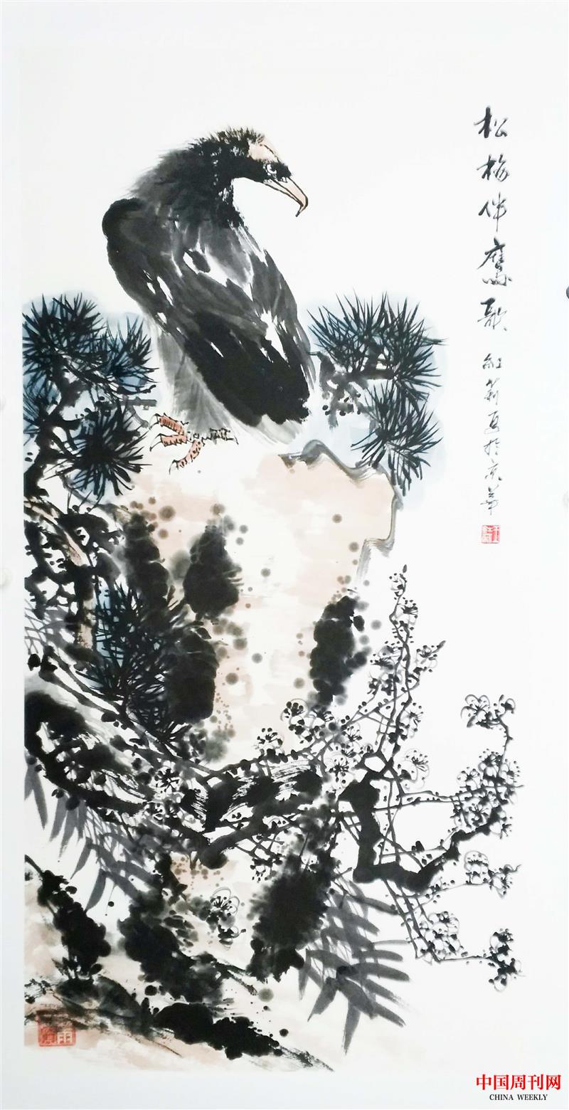 松梅伴鷹歌.jpg 松梅伴鷹歌.jpg